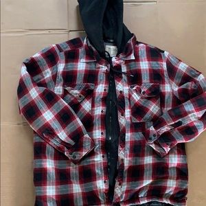 Boston Trader’s flannel hoodie